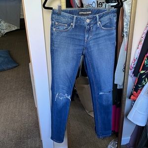 Express Destroyed Jegging